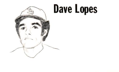 1975 Clarence Mengler Baseball's Best 3x5 (unlicensed) #NNO Davey Lopes Front