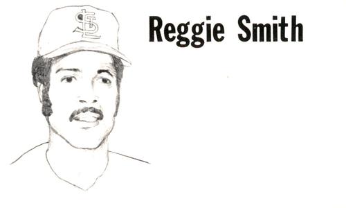 1975 Clarence Mengler Baseball's Best 3x5 (unlicensed) #NNO Reggie Smith Front