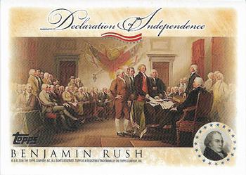 2006 Topps - Signers of the Declaration of Independence #NNO Benjamin Rush Front