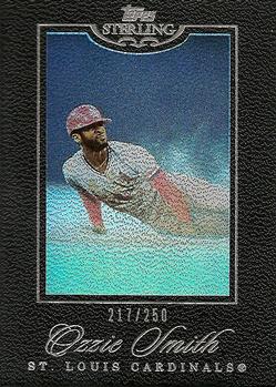 2006 Topps Sterling #196 Ozzie Smith Front
