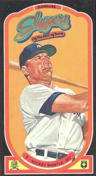 1985 Donruss Sluggers of the Hall of Fame #6 Mickey Mantle Front
