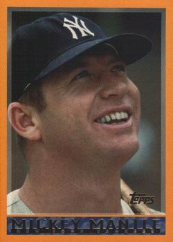 2006 Topps - The Mantle Collection #MM1998 Mickey Mantle Front