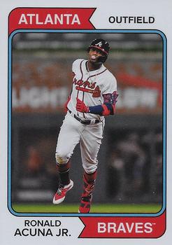2019 Topps Throwback Thursday #99 Ronald Acuna Jr. Front