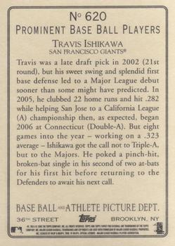 2006 Topps Turkey Red #620 Travis Ishikawa Back