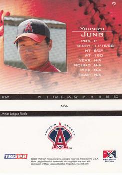 2006 TriStar Prospects Plus #9 Yung-Il Jung Back
