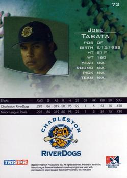 2006 TriStar Prospects Plus #73 Jose Tabata Back