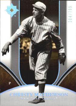 2006 Upper Deck Ultimate Collection #42 Christy Mathewson Front