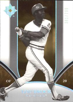 2006 Upper Deck Ultimate Collection #192 Lou Brock Front