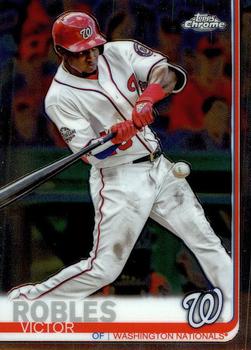2019 Topps Chrome #33 Victor Robles Front