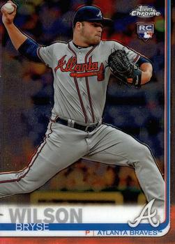 2019 Topps Chrome #56 Bryse Wilson Front
