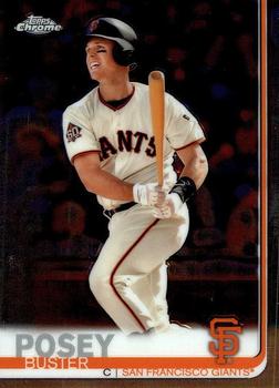 2019 Topps Chrome #82 Buster Posey Front
