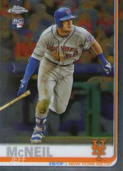 2019 Topps Chrome #152 Jeff McNeil Front