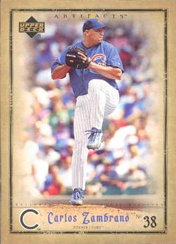 2006 Upper Deck Artifacts #17 Carlos Zambrano Front