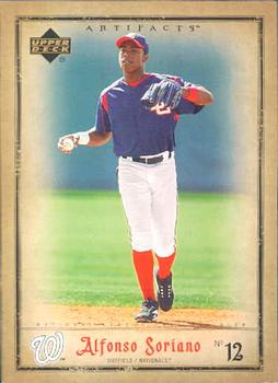 2006 Upper Deck Artifacts #92 Alfonso Soriano Front