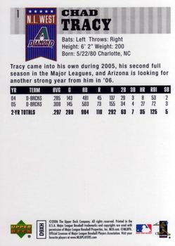 2006 Upper Deck First Pitch #1 Chad Tracy Back