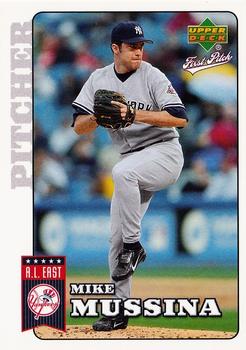 2006 Upper Deck First Pitch #133 Mike Mussina Front
