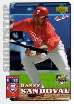 2006 Upper Deck First Pitch #144 Danny Sandoval Front