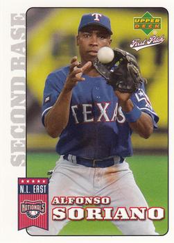 2006 Upper Deck First Pitch #193 Alfonso Soriano Front