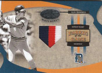 2005 Leaf Certified Materials - Fabric of the Game Prime #FG-2 Alan Trammell Front