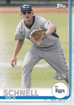 2019 Topps Pro Debut #77 Nick Schnell Front