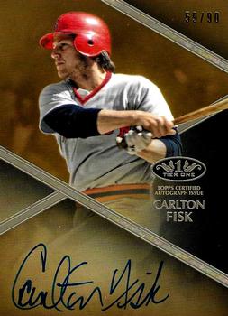 2019 Topps Tier One #T1A-CF Carlton Fisk Front