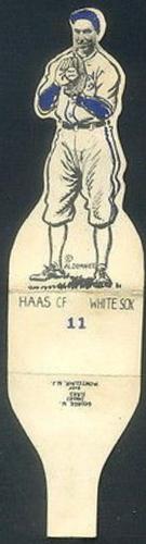 1934 Al Demaree Die Cuts (R304) #11 Mule Haas Front