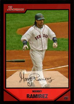 2007 Bowman #65 Manny Ramirez Front