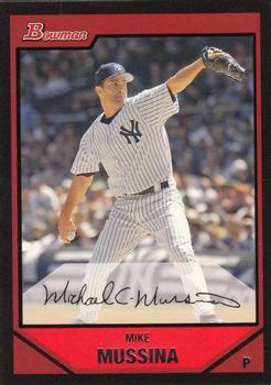 2007 Bowman #109 Mike Mussina Front