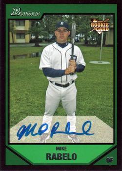 2007 Bowman #228 Mike Rabelo Front