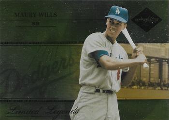 2005 Leaf Limited - Legends #LL-32 Maury Wills Front
