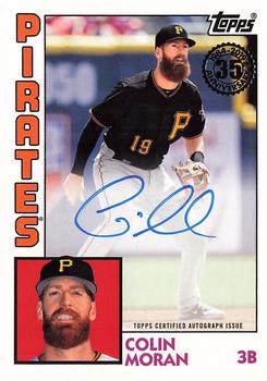 2019 Topps - 1984 Topps Baseball 35th Anniversary Autographs #84A-CM Colin Moran Front