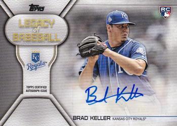 2019 Topps - Legacy of Baseball Autographs #LBA-BK Brad Keller Front