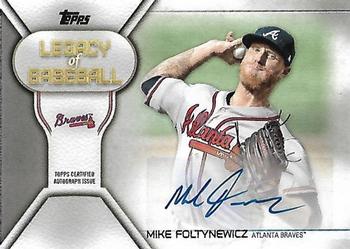 2019 Topps - Legacy of Baseball Autographs #LBA-MFO Mike Foltynewicz Front
