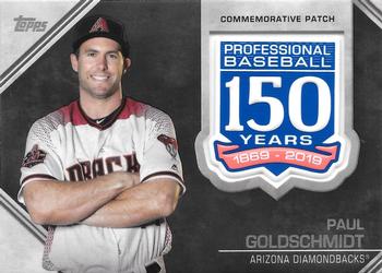 2019 Topps - 150th Anniversary Commemorative Patches (Series One) #AMP-PG Paul Goldschmidt Front