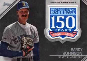 2019 Topps - 150th Anniversary Commemorative Patches (Series One) #AMP-RJ Randy Johnson Front