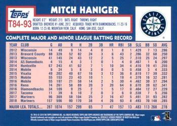 2019 Topps - 1984 Topps Baseball 35th Anniversary #T84-93 Mitch Haniger Back