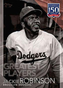 2019 Topps - 150 Years of Professional Baseball #150-52 Jackie Robinson Front