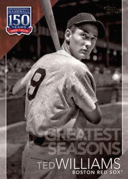 2019 Topps - 150 Years of Professional Baseball #150-124 Ted Williams Front