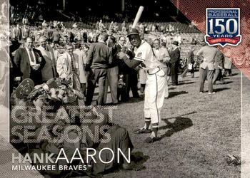 2019 Topps - 150 Years of Professional Baseball #150-135 Hank Aaron Front