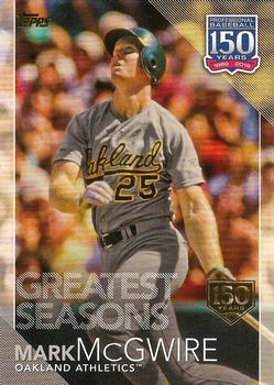 2019 Topps - 150 Years of Professional Baseball 150th Anniversary #150-136 Mark McGwire Front