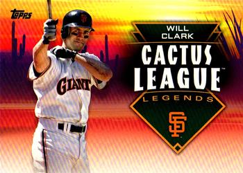 2019 Topps - Cactus League Legends #CLL-17 Will Clark Front