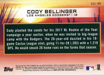 2019 Topps - Cactus League Legends #CLL-30 Cody Bellinger Back