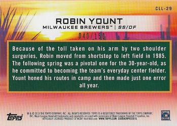 2019 Topps - Cactus League Legends 150th Anniversary #CLL-29 Robin Yount Back