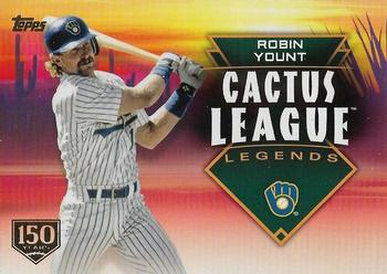 2019 Topps - Cactus League Legends 150th Anniversary #CLL-29 Robin Yount Front