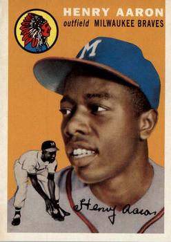 2019 Topps - Iconic Card Reprints #ICR-45 Hank Aaron Front