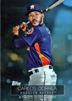 2019 Topps - Stars of the Game #SSB-50 Carlos Correa Front