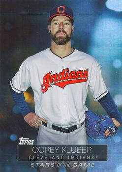 2019 Topps - Stars of the Game #SSB-77 Corey Kluber Front