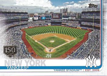 2019 Topps - 150th Anniversary #47 Yankee Stadium Front