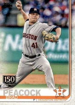 2019 Topps - 150th Anniversary #136 Brad Peacock Front