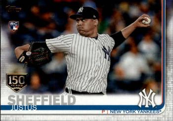 2019 Topps - 150th Anniversary #306 Justus Sheffield Front